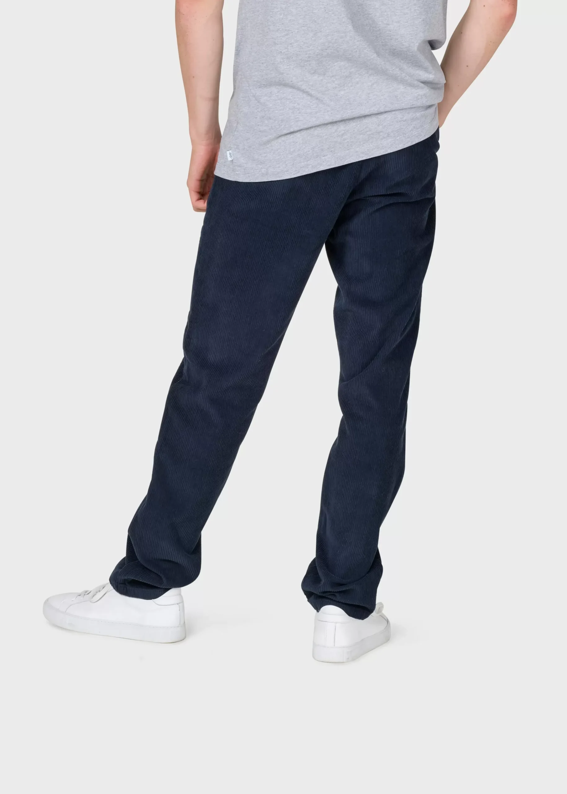 Klitmoller Collective Hosen-Allan cord pants - Navy