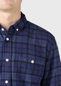 Klitmoller Collective Hemden-Alrik shirt - Blue tones Bluetones
