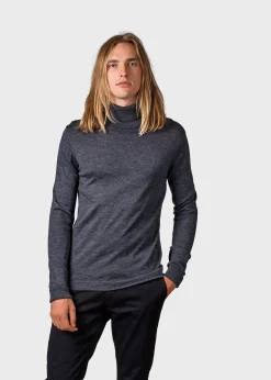 Klitmoller Collective Extra feine Merinowolle-Anders knit - Anthracite Navy