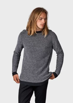 Klitmoller Collective Strick-Anders knit - Olive Navy