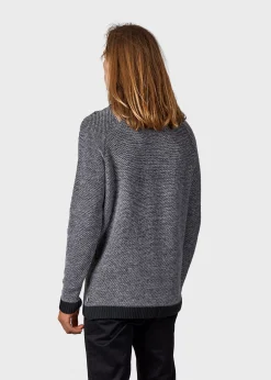 Klitmoller Collective Strick-Anders knit - Olive Navy