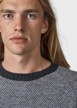 Klitmoller Collective Strick-Anders knit - Olive Navy