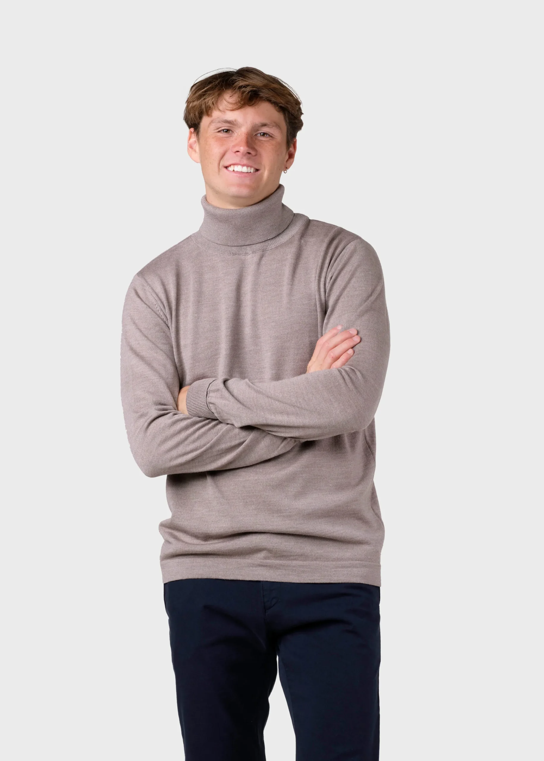 Klitmoller Collective Strick-Anders knit - Sand Navy