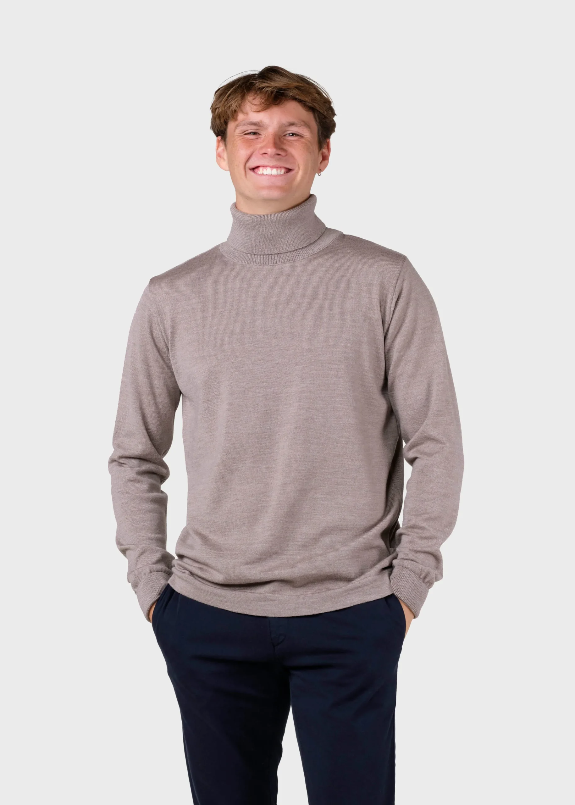 Klitmoller Collective Strick-Anders knit - Sand Navy