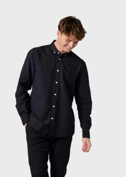 Klitmoller Collective Hemden-Basic shirt - Black Navy