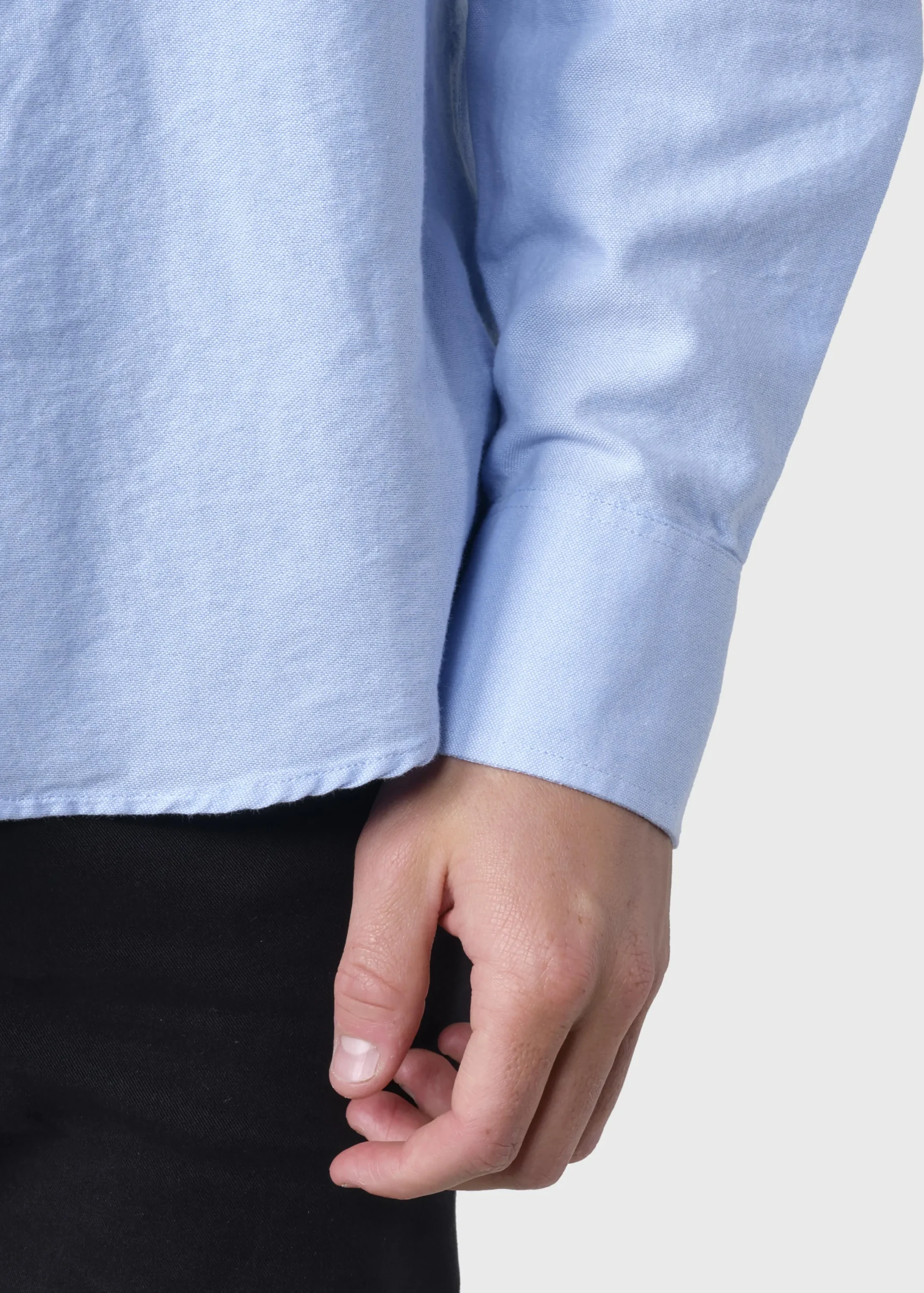 Klitmoller Collective Hemden-Basic shirt - Blue melange Navy