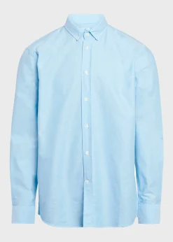 Klitmoller Collective Hemden-Basic shirt - Blue melange Navy