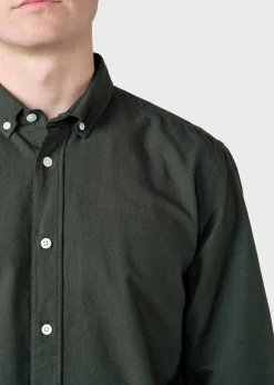 Klitmoller Collective Hemden-Basic shirt - Olive Navy