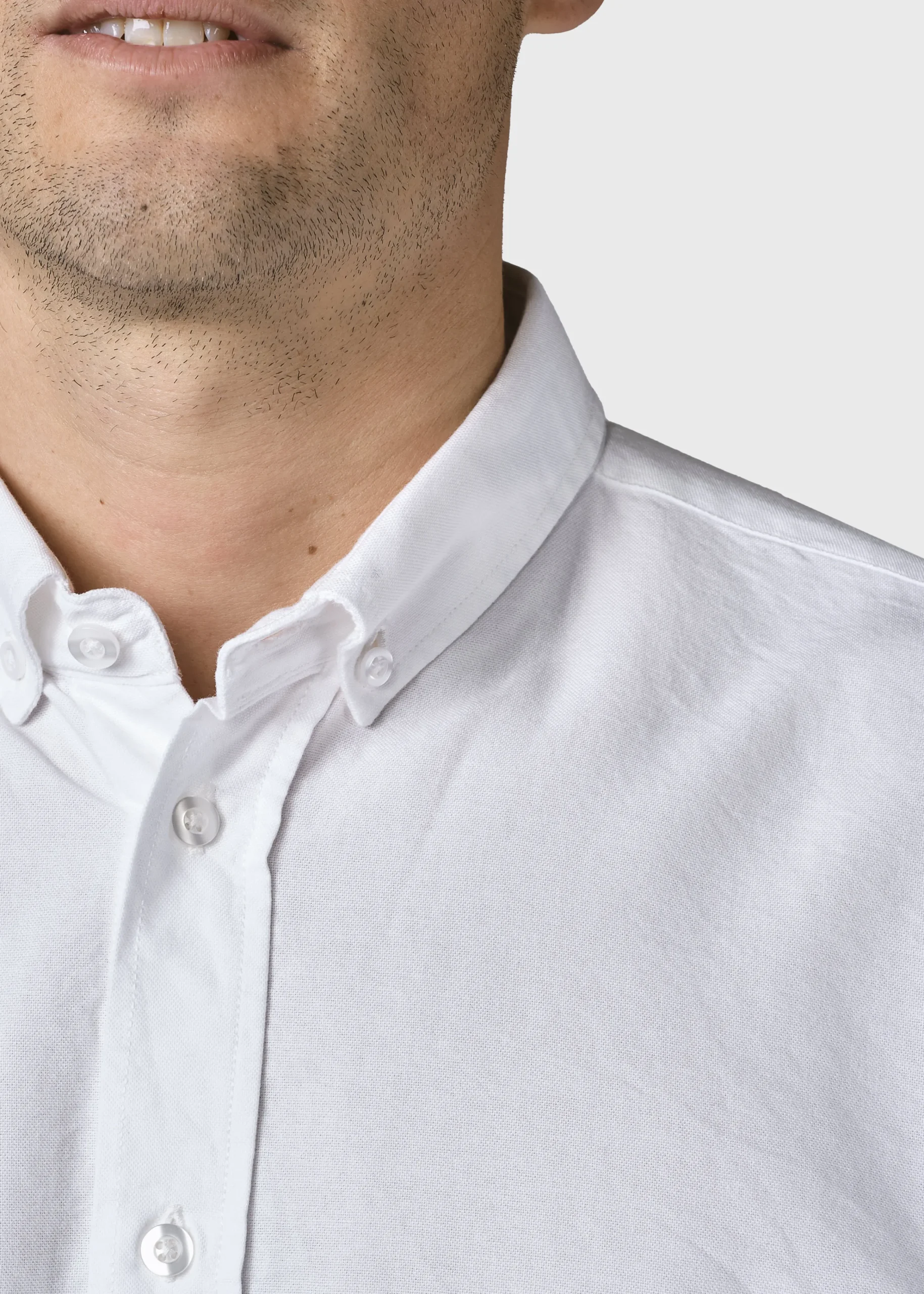 Klitmoller Collective Hemden-Basic shirt - White Navy