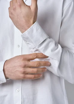 Klitmoller Collective Hemden-Basic shirt - White Navy