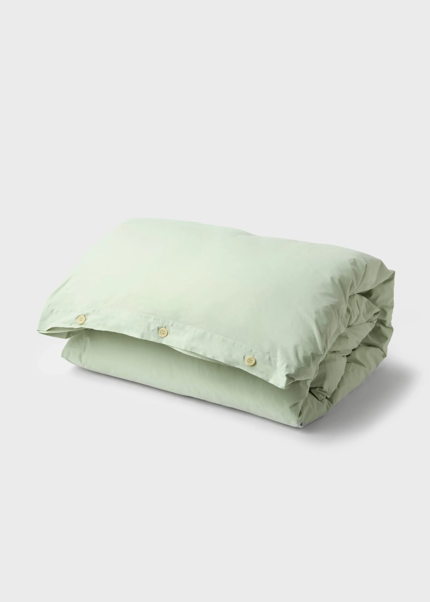 Klitmoller Collective Bettwäsche-Bed set - Plain - 140 x 200 + 60 x 70 - Sage White