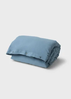 Klitmoller Collective Bettwäsche-Bed set - Plain - 140 x 220 + 60 x 70 - Light blue White