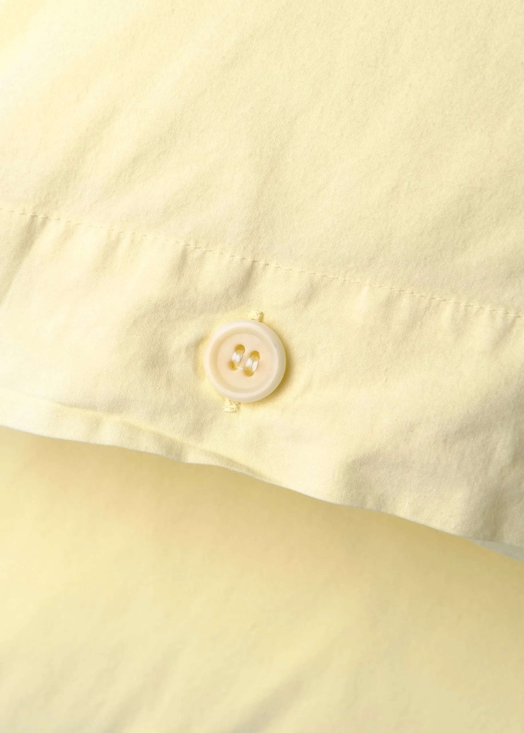 Klitmoller Collective Bettwäsche-Bed set - Plain - 140 x 200 + 80 x 80 - Lemon sorbet Pastelgrey