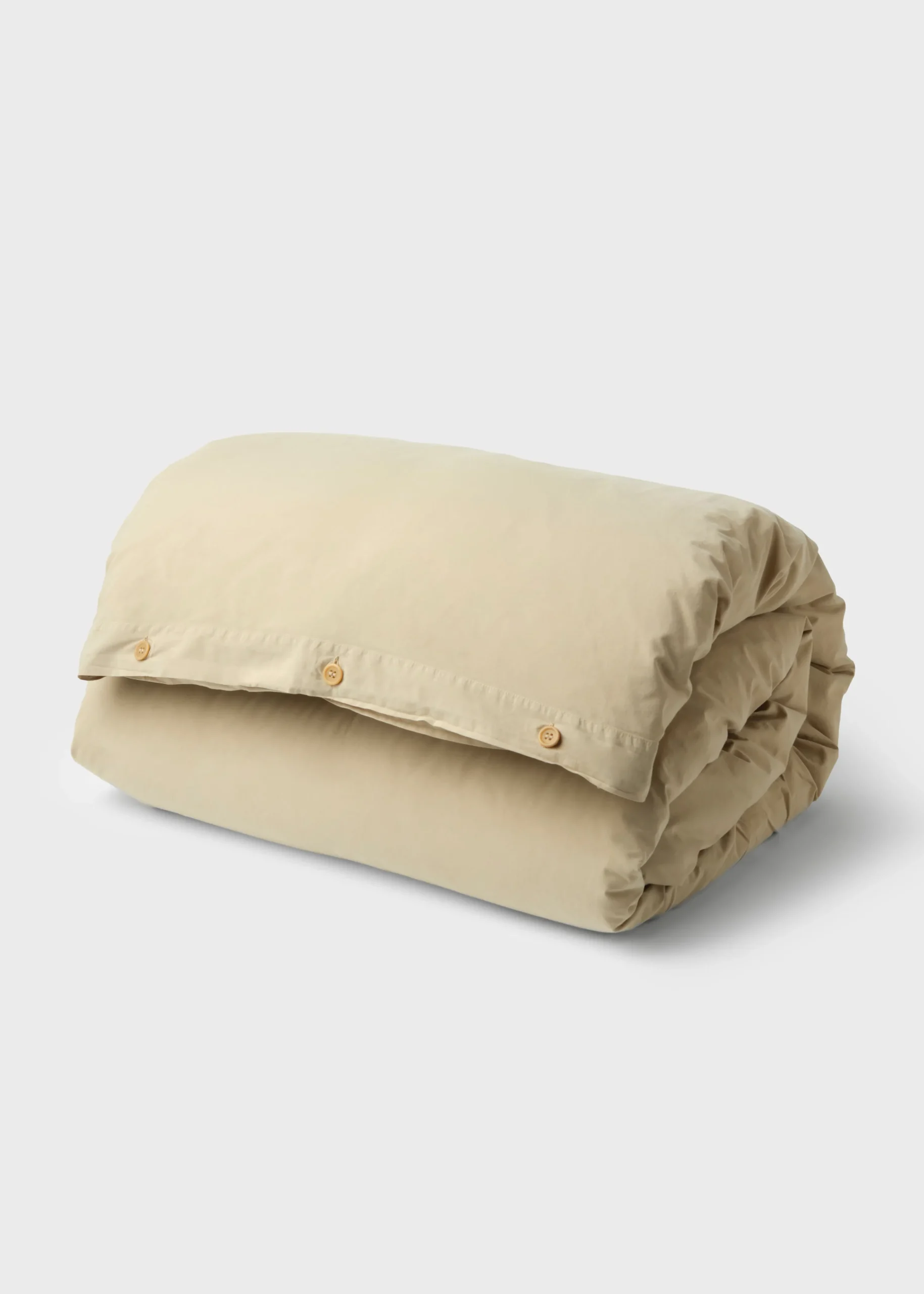 Klitmoller Collective Bettwäsche-Bed set - Plain - 140 x 220 + 60 x 70 - Sand White