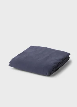 Klitmoller Collective Bettwäsche-Bed sheet 180 x 200 x 30 - Navy White