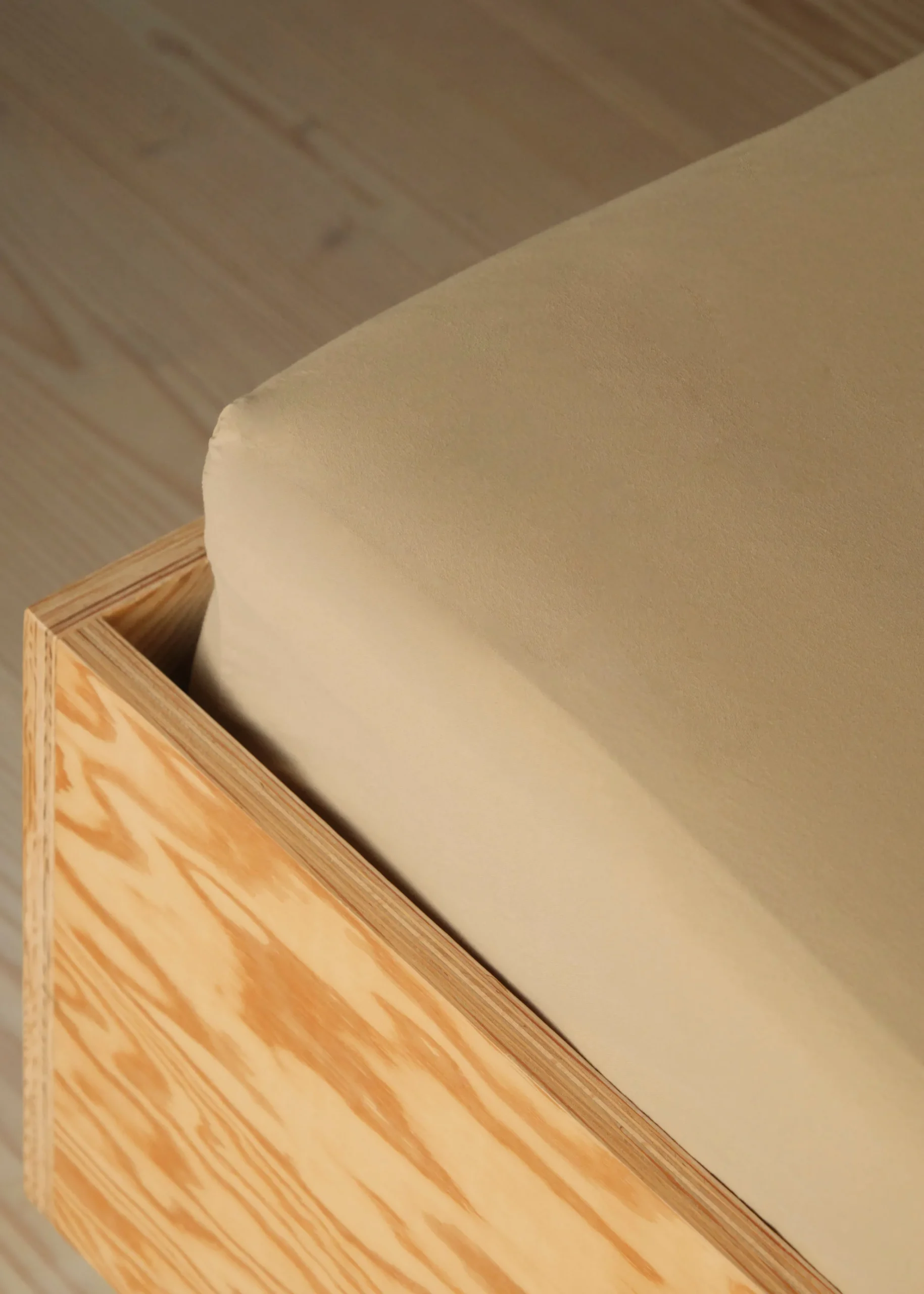 Klitmoller Collective Bettwäsche-Bed sheet 180 x 200 x 30 - Sand White