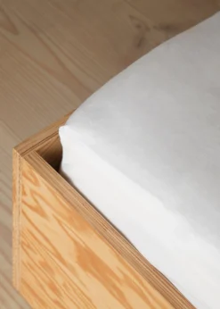 Klitmoller Collective Laken 90x200x30-Bed sheet 90 x 200 x 30 - White