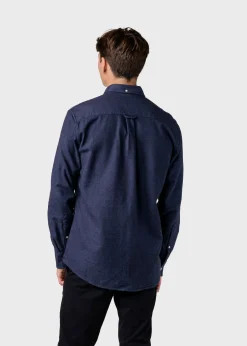 Klitmoller Collective Hemden-Benjamin lumber shirt - Navy MossGreen
