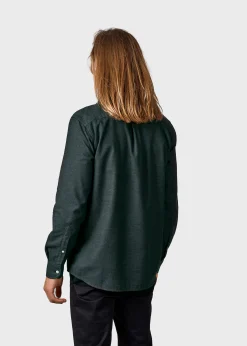 Klitmoller Collective Hemden-Benjamin lumber shirt - Olive MossGreen