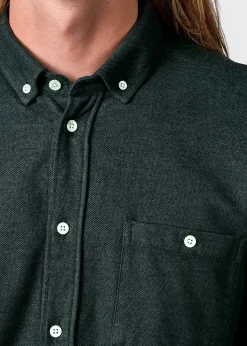 Klitmoller Collective Hemden-Benjamin lumber shirt - Olive MossGreen