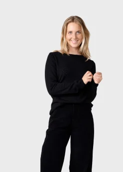 Klitmoller Collective Baumwolle/Kashmir-Birla knit - Black