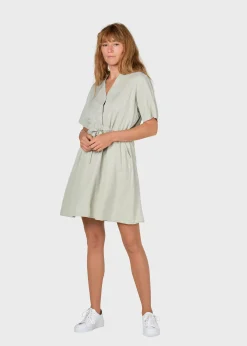 Klitmoller Collective Kleider-Bjørk dress - Sage Skyblue