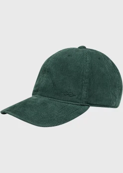 Klitmoller Collective Accessories-Cap one corduroy - Moss Green Black