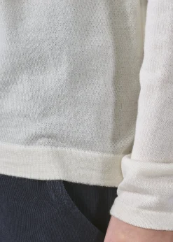 Klitmoller Collective Strick-Charlotte knit - Cream Olive