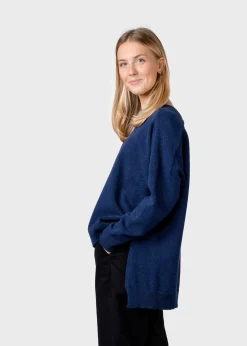 Klitmoller Collective Strick-Cirkeline knit - Deep blue Black