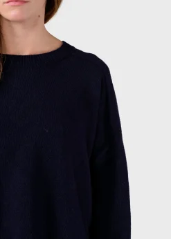 Klitmoller Collective Strick-Cirkeline knit - Navy Black