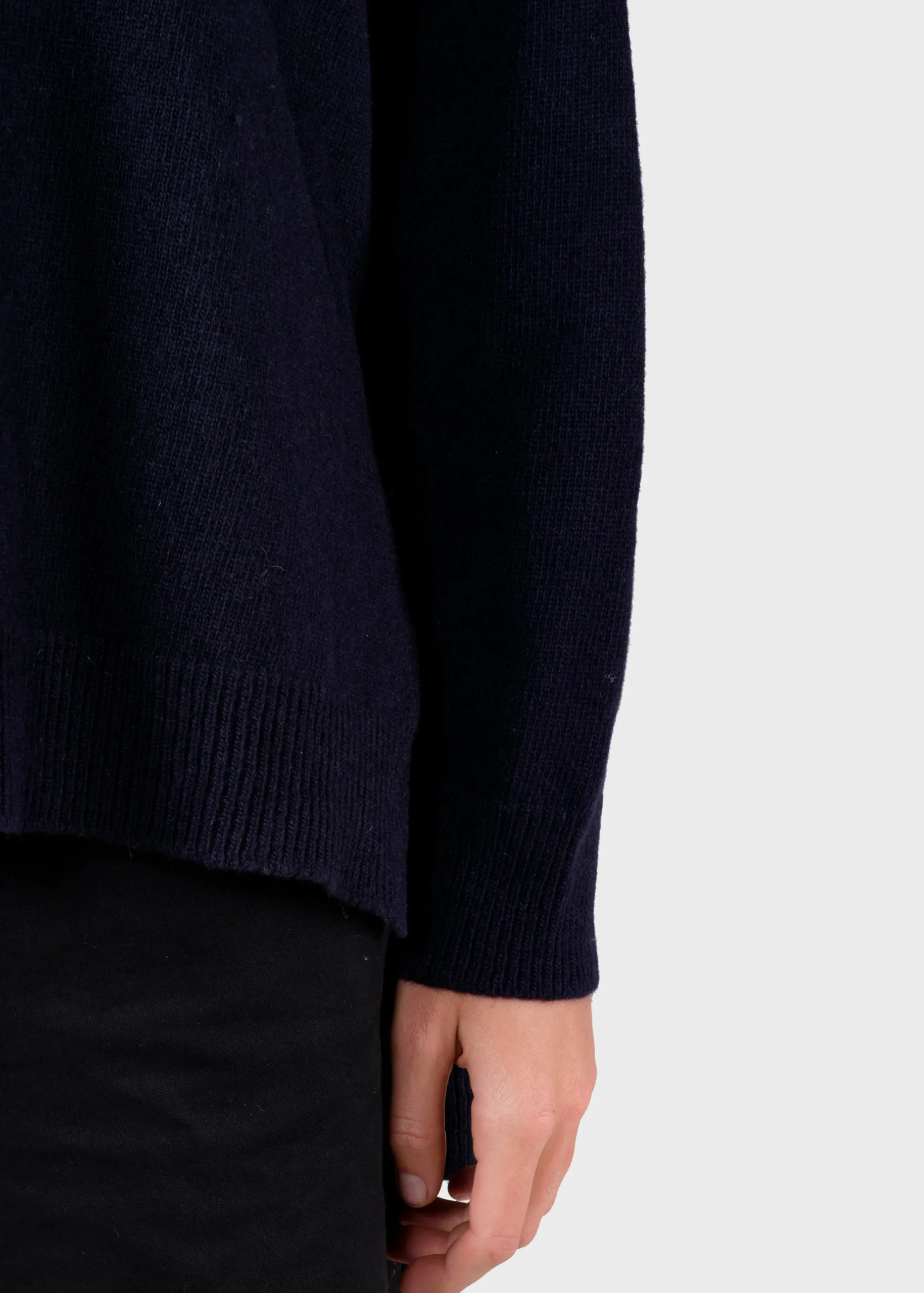 Klitmoller Collective Strick-Cirkeline knit - Navy Black