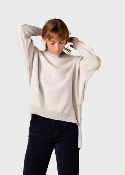 Klitmoller Collective Strick-Cirkeline knit - Pastel grey Black