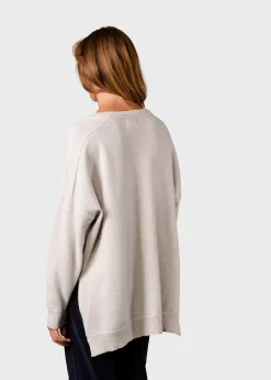 Klitmoller Collective Strick-Cirkeline knit - Pastel grey Black