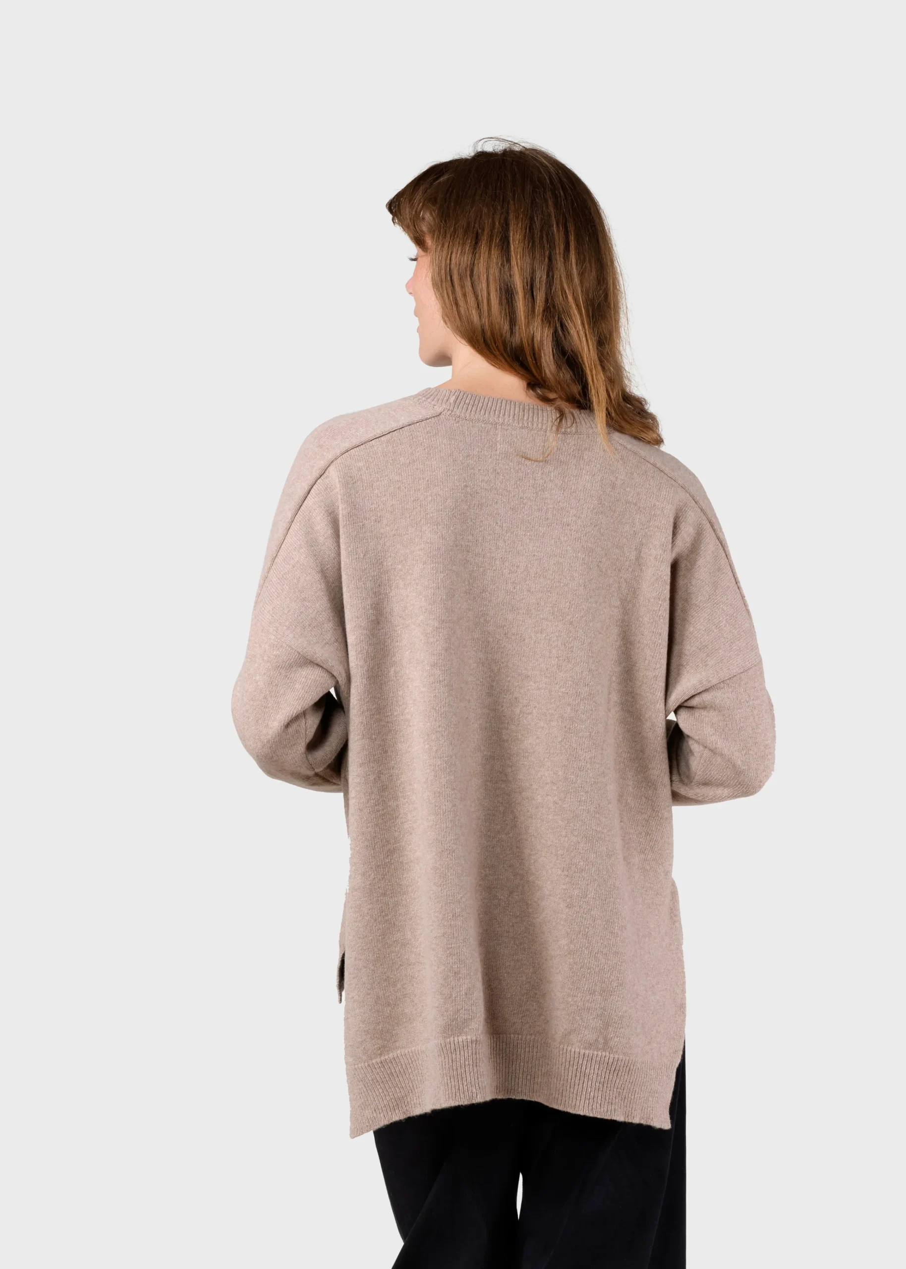 Klitmoller Collective Strick-Cirkeline knit - Sand Black