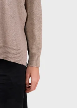 Klitmoller Collective Strick-Cirkeline knit - Sand Black