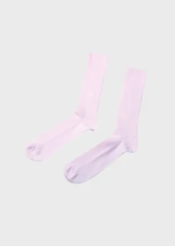 Klitmoller Collective Socken-Cotton sock - Rose