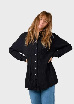 Klitmoller Collective Hemden-Dahlia shirt - Black Navy