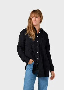 Klitmoller Collective Hemden-Dahlia shirt - Black Navy