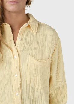 Klitmoller Collective Hemden-Dahlia shirt - Lemon sorbet Navy