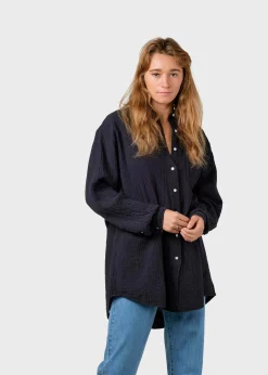 Klitmoller Collective Hemden-Dahlia shirt - Navy