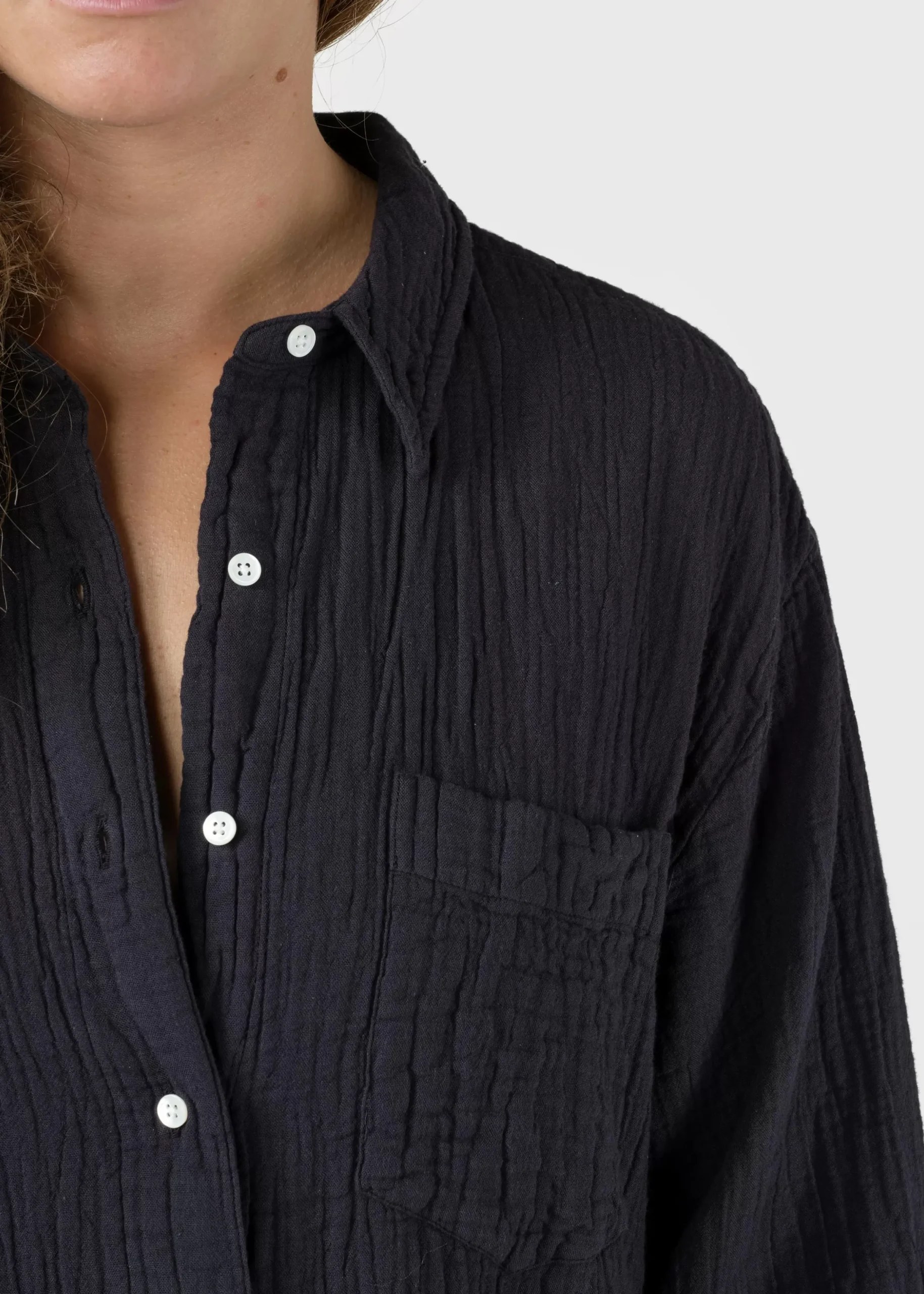 Klitmoller Collective Hemden-Dahlia shirt - Navy