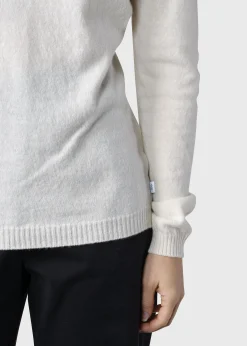 Klitmoller Collective Strick-Daniella knit - Cream Navy