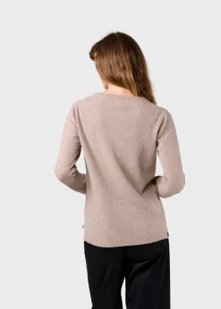 Klitmoller Collective Strick-Daniella knit - Sand Navy