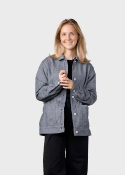 Klitmoller Collective Jacken-Ditte lumber overshirt - Light grey Olive