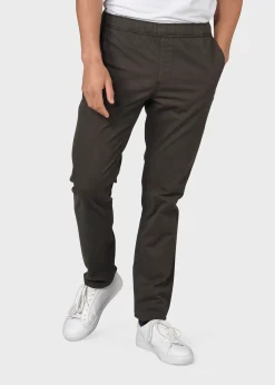 Klitmoller Collective Hosen-Elliot twill chino - Olive Sand