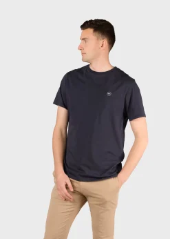 Klitmoller Collective T-shirts-Elton tee - Navy