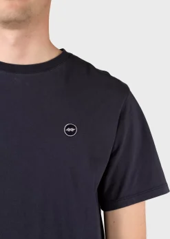 Klitmoller Collective T-shirts-Elton tee - Navy