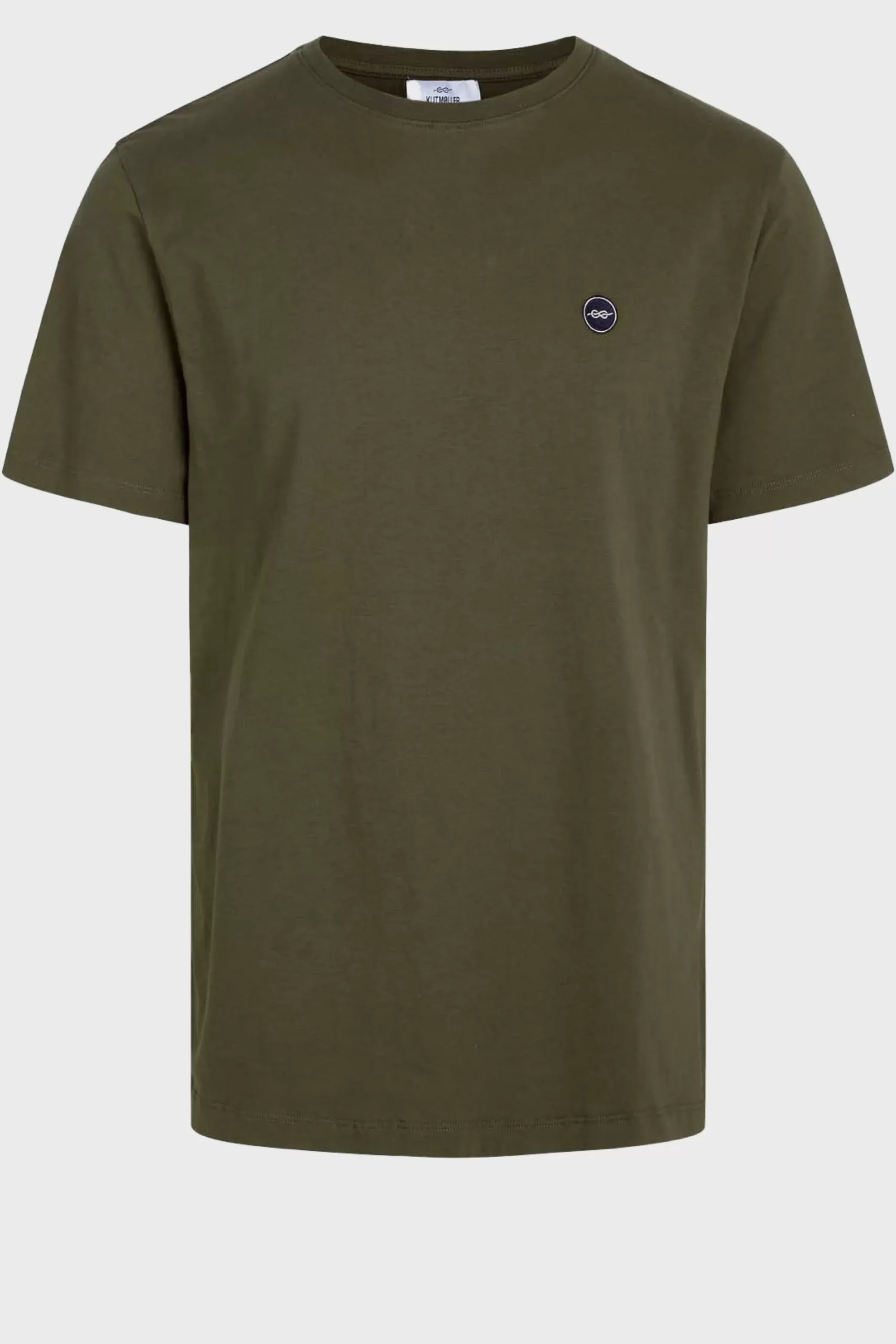 Klitmoller Collective T-shirts-Elton tee - Olive Navy