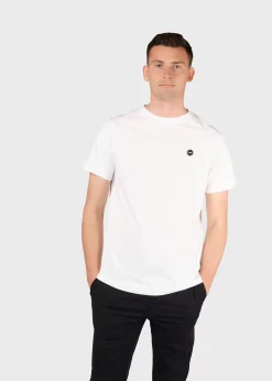 Klitmoller Collective T-shirts-Elton tee - White Navy