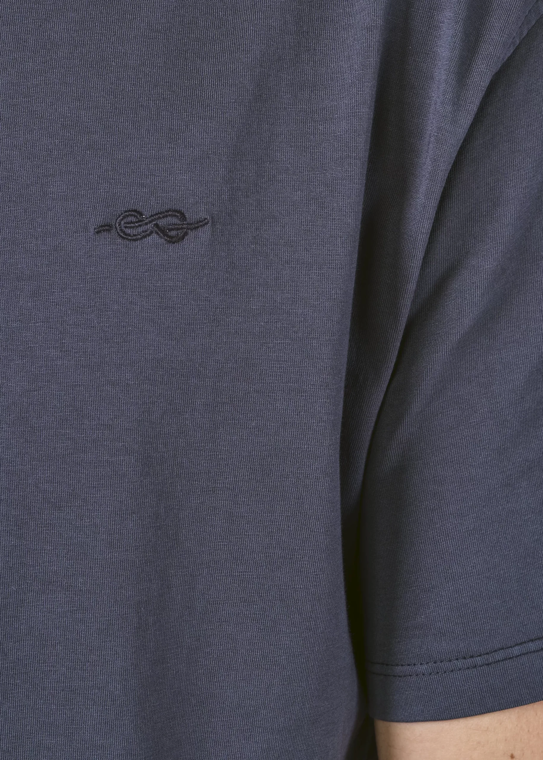 Klitmoller Collective T-shirts-Felix tee - Navy MossGreen